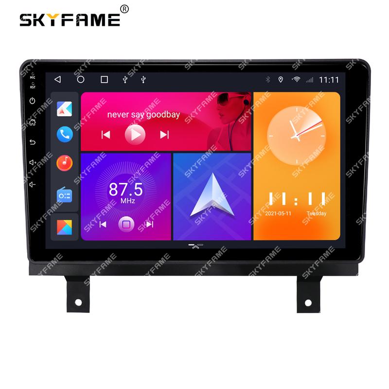 SKYFAME Адаптер-переходник для магнитолы Android на приборную панель автомобиля, комплект панелей для BAIC X35 Beijing X3