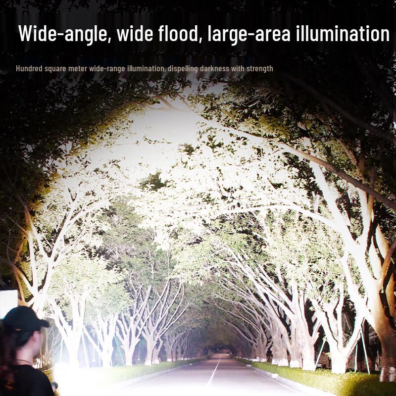 Tianhuo High-Power Rechargeable Tactical LED Flashlight
