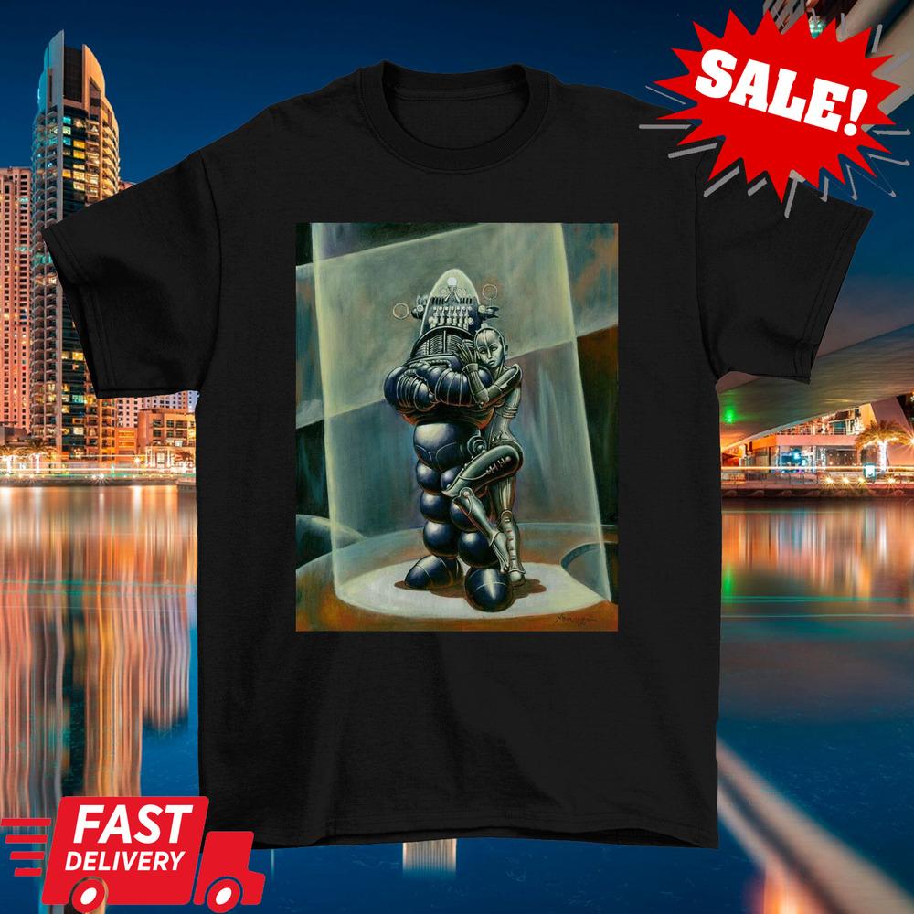 Robot Tshirt Classic Black Unisex Unisex T-Shirt