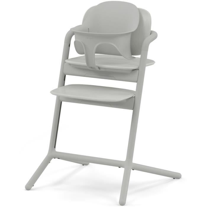 CYBEX - Chaise haute évolutive - Pack 3 en 1 - LEMO 2 - Bleu - Réglable en hauteur et en profondeur - Set bébé inclus