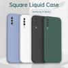 Чехол для телефона Funda для Samsung Galaxy A30S A50 A50S жидкий силиконовый чехол Fundas Camera Protective Back Cover Case