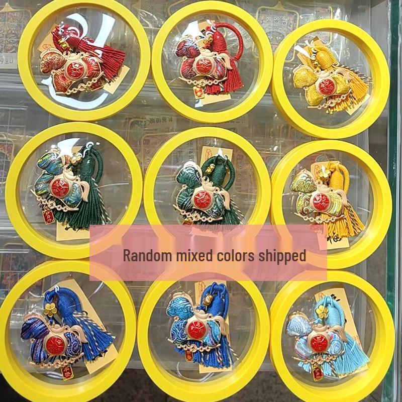 Ключеница-подвеска Вращающаяся Лошадка в Национальном Стиле для Мира и Радости