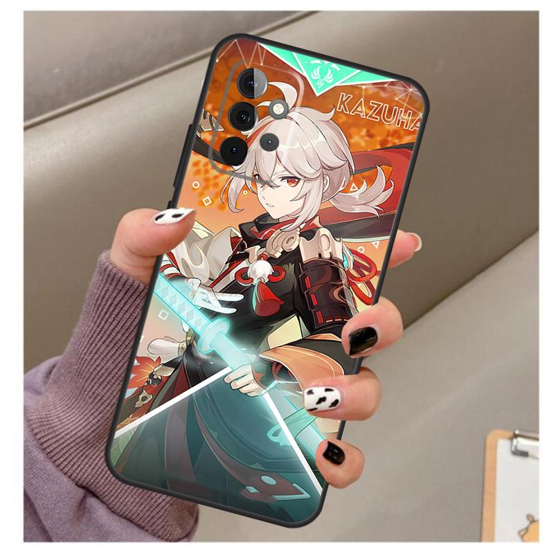 Genshin Impact Kaedehara Kazuha Case For Samsung Galaxy A32 A52 A12 A22 A16 A26 A36 A56 A06 A55 A35 A15 A54 A34 A14 A13 A53