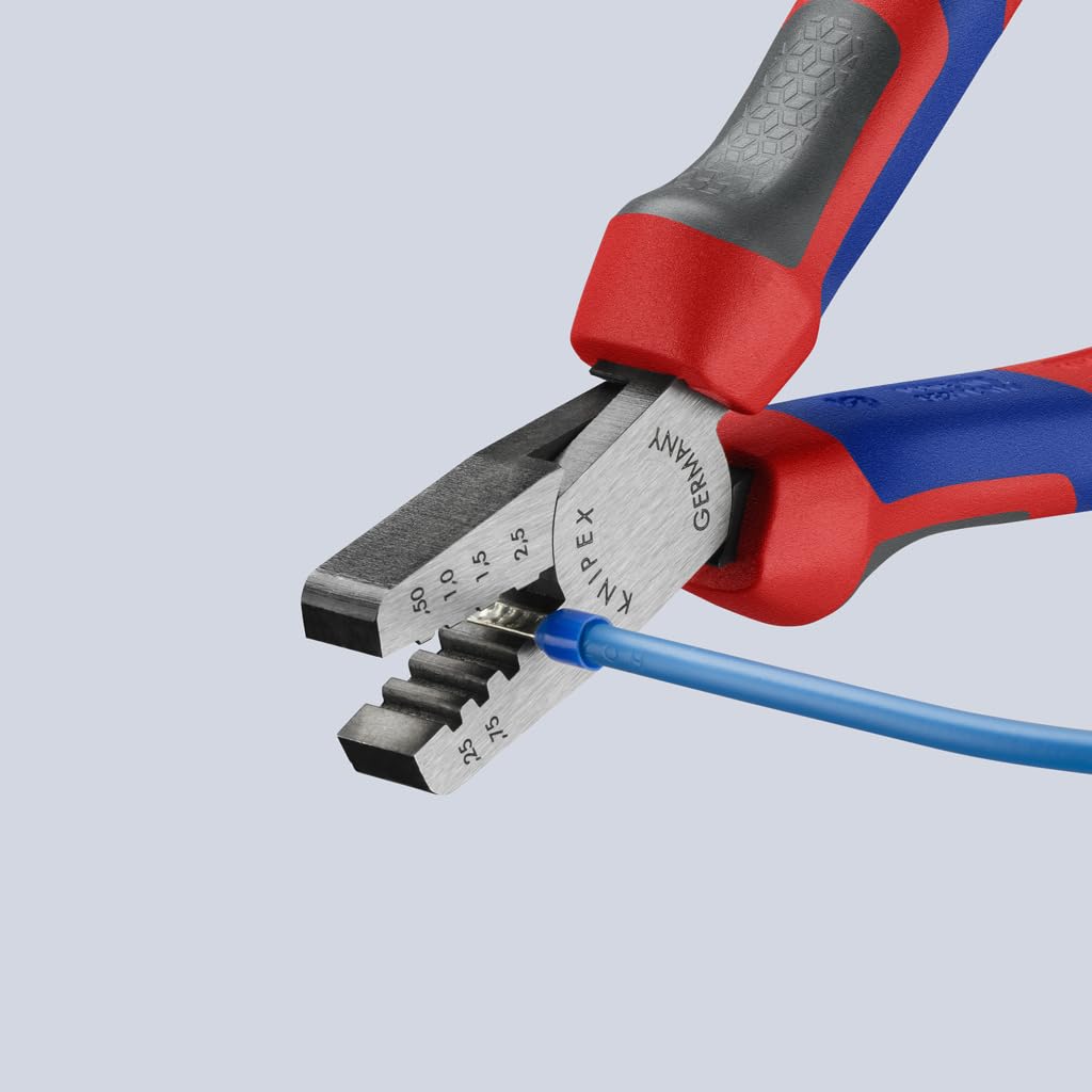 Клещи для обжима наконечников KNIPEX 9762-145A
