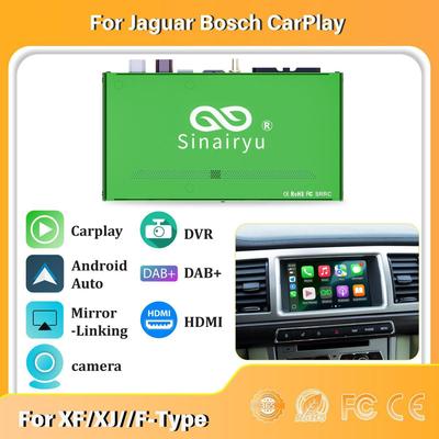 Беспроводной CarPlay Android Auto DAB DVR HDMI Mirror-Link комплекты модернизации совместимы с Jaguar XF XJ F-Type Bosch System