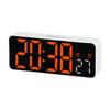 Digital Alarm Clock with Date Temperature LED Display and Timer Adjustment Brightness Battery Operated for Bedroom Table