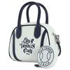 FILA Fashion Casual Versatile PU Composite Leather Shoulder Crossbody Bag Mini Women bags Cloud-Mushroom-White F13W429162FWT