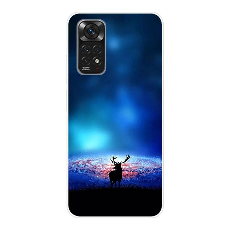 Для Xiaomi Redmi Note 11 Pro 5G Note11 Note11s Note 11s чехол Мягкий силиконовый чехол для телефона с рисунком Звездное небо