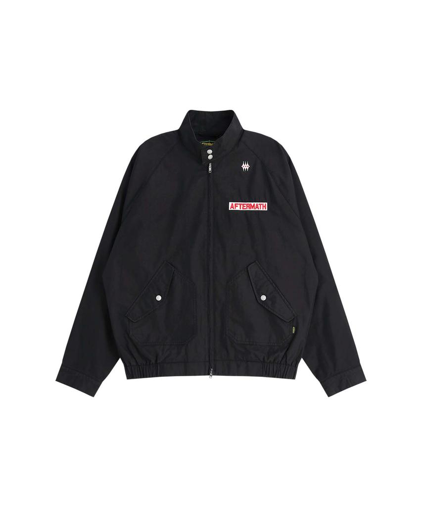 Aftermath Harringtion Jacket Black