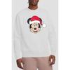 Disney Unisex Adult Mickey Mouse Christmas Lights Wrap Sweatshirt