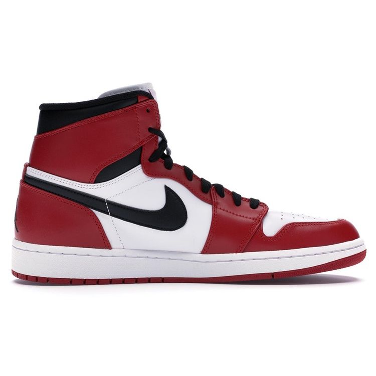 Мужские кроссовки Air Jordan 1 Retro High Chicago 2013 Красный Белый Черный-Varsity-Red 332550-163