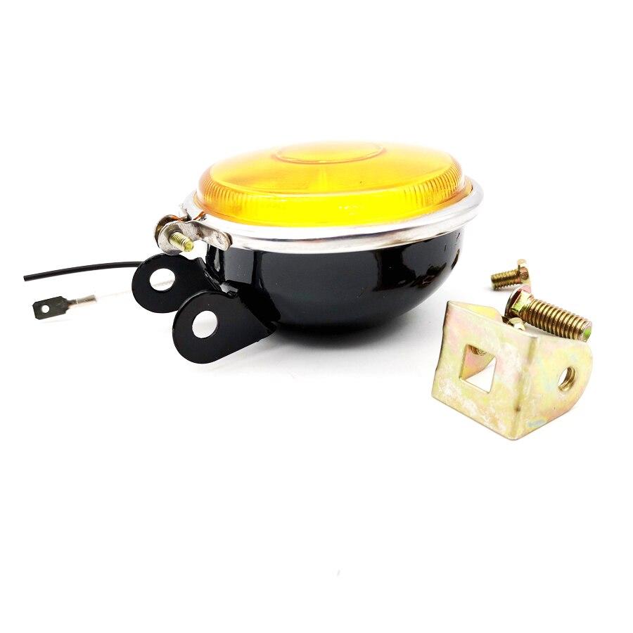 3-дюймовая рабочая лампа 12 В 55 Вт DRL круглая автомобильная противотуманная фара дневного света желтого цвета