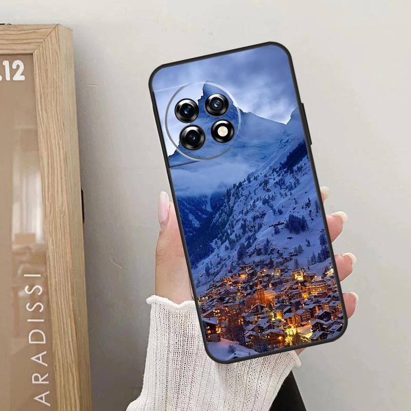 Чехол Zermatt Matterhorn Swiss Mountain для OnePlus Nord CE 4 3 2 Lite 2T N10 N20 N30 OnePlus 12 11 9 10 Pro 8T 10T 12R