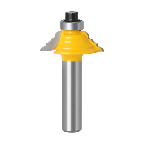 Литая фреза, износостойкая, высокая точность, термостойкая, хвостовик 8 мм, фреза для кромки двери шкафа, деревообработка