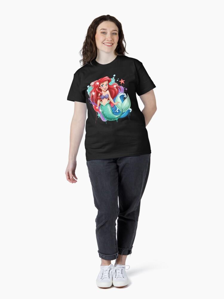 The Little Mermaid Ariel – Magical Mermaid Princess Art Classic T-Shirt
