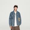 Spring Trendy Brand Loose Trend Tooling Top Jacket Versatile Denim Jacket Men'S Japanese Retro Original Style
