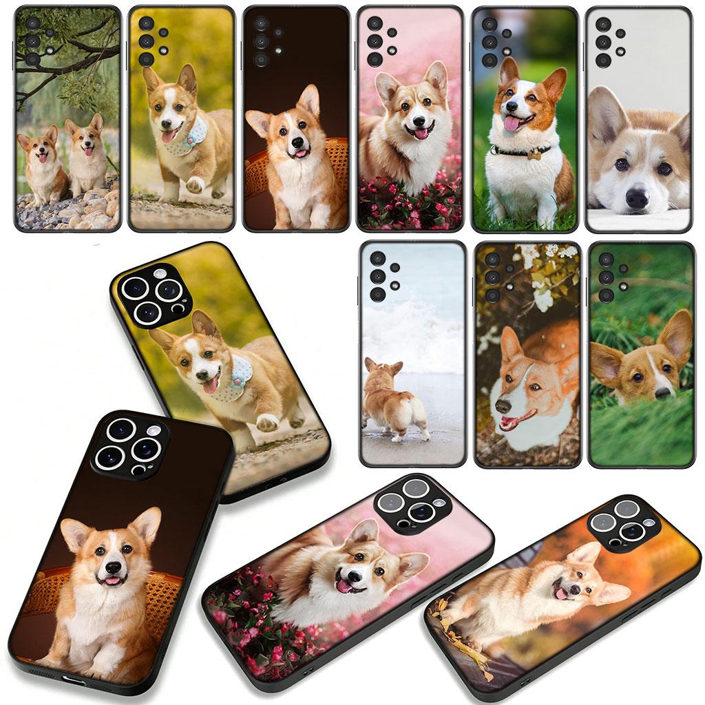 Чехол для Xiaomi Poco F7 F6 F8 Ultra F5 X7 X6 X5 X3 NFC M7 M6 Pro C85 C75 C65 C71 C61 Чехол для телефона Собака Питомец Корги Обои