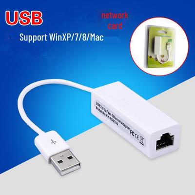 Преобразователь USB 2.0 в Ethernet - внешний проводной сетевой адаптер 9700 для ноутбуков