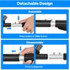 35.4" Ice Scrapers For Car Windshield, Extendable Snow Brush For Car With Foam Grip, Snow Scraper For SUV Truck - Gray
