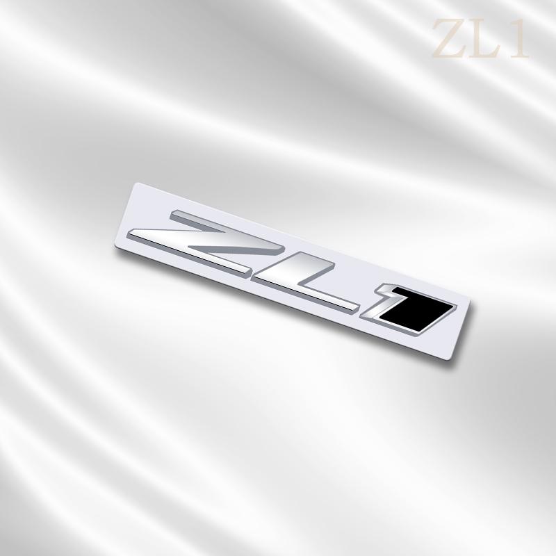 3D Badge ZL1 Design Car Sticker Rear Trunk Body Letters Emblem For Chevrolet Camaro Colorado Z71Trax Lacetti Captiva Accessory