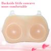 Realistic Silicone Fake Breast Prosthesis Transparent Shoulder Strap One-piece Transgender Transgender Role Playing Prosthesis Fake Mother Fake Breast