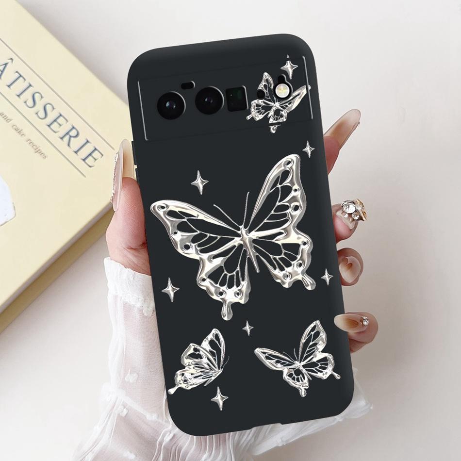 Для Google Pixel 6 Pro 6a 6 Новый Модный Чехол для Телефона с Рисунком 'Пляж Сумерек' Для Google Pixel6 6a 6Pro Черный Мягкий Силиконовый Чехол