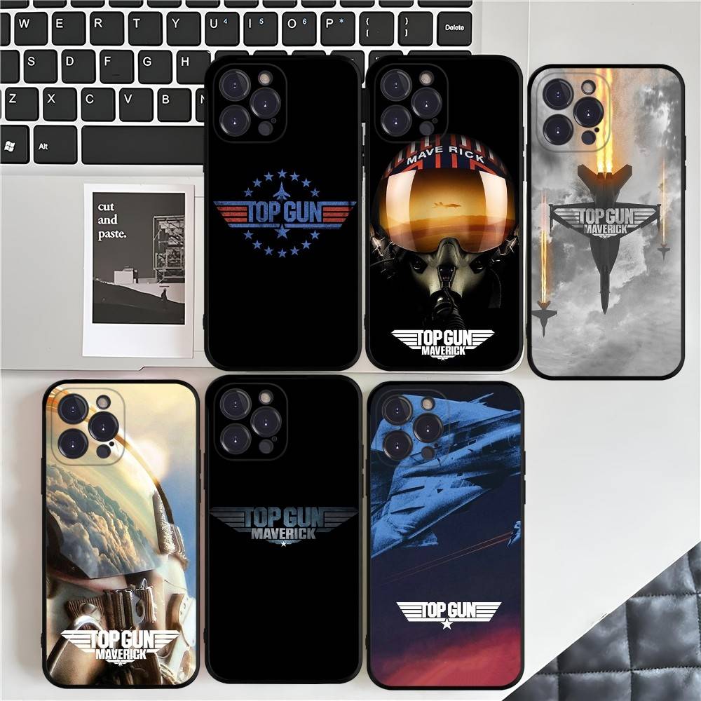 Top Gun Maverick Phone Case For IPhone 16 17 Air 15 14 13 12 11 Pro Max 16E Plus Fundas
