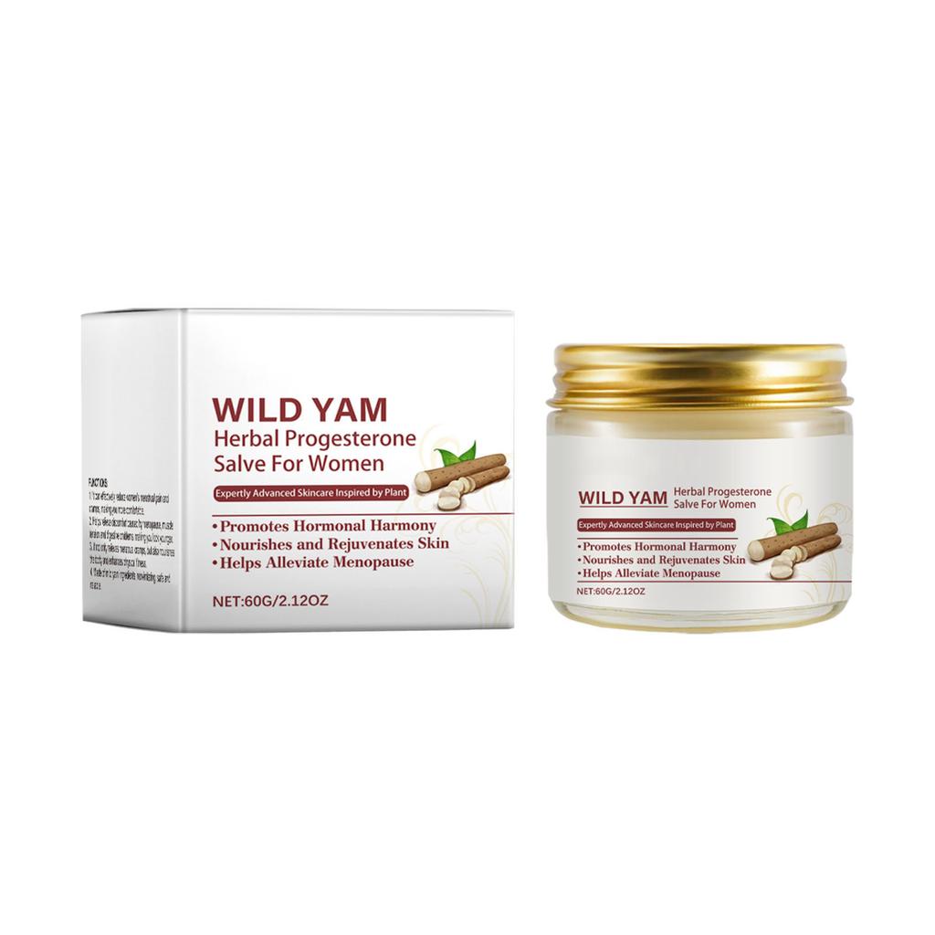 Yam Cream 60g Relieves Women's Stomach Discomfort And Moisturizes The Skin For Daily Massage And Care
