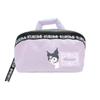 Hatayama Shoji Storage Multi-Pouch with Logo Tape, Kuromi, H12 X W21 X D12cm, 64202322
