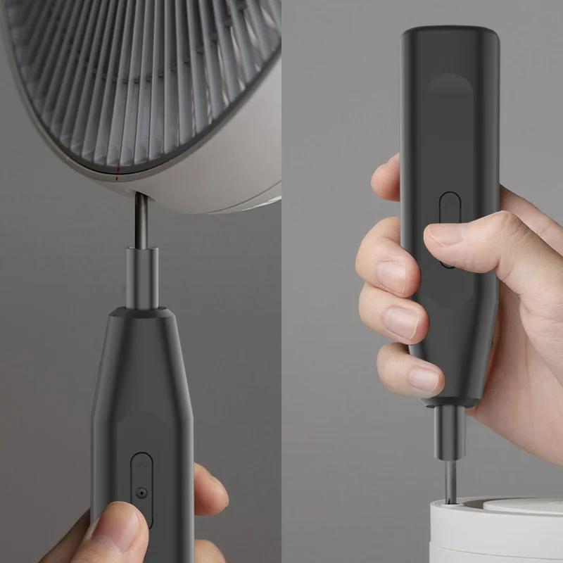 13 шт. Компактная аккумуляторная отвертка 3,6 В с USB-зарядкой, Электрическая, Портативный дизайн, Включает аккумулятор