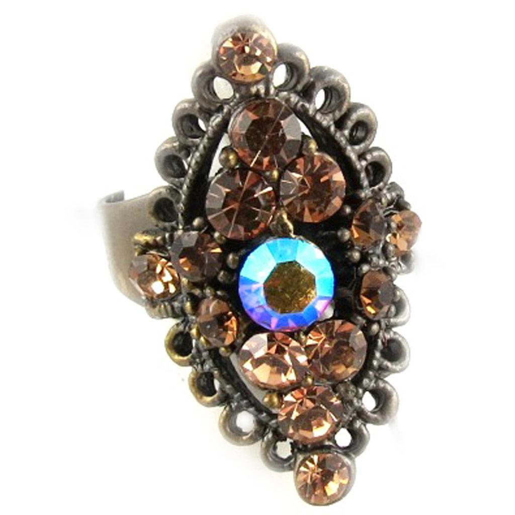 Les Trésors De Lily [D9800] - Кольцо "La Véronèse" Янтарь