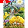 Chick Diamond Embroidery Full Display DIY 5d Diamond Painting Scenic Pictures of Rhinestones