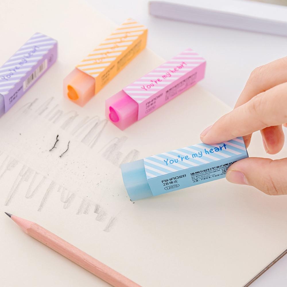 Kids Gifts Fancy Eraser Random Color Cute Eraser Useful Strip Eraser