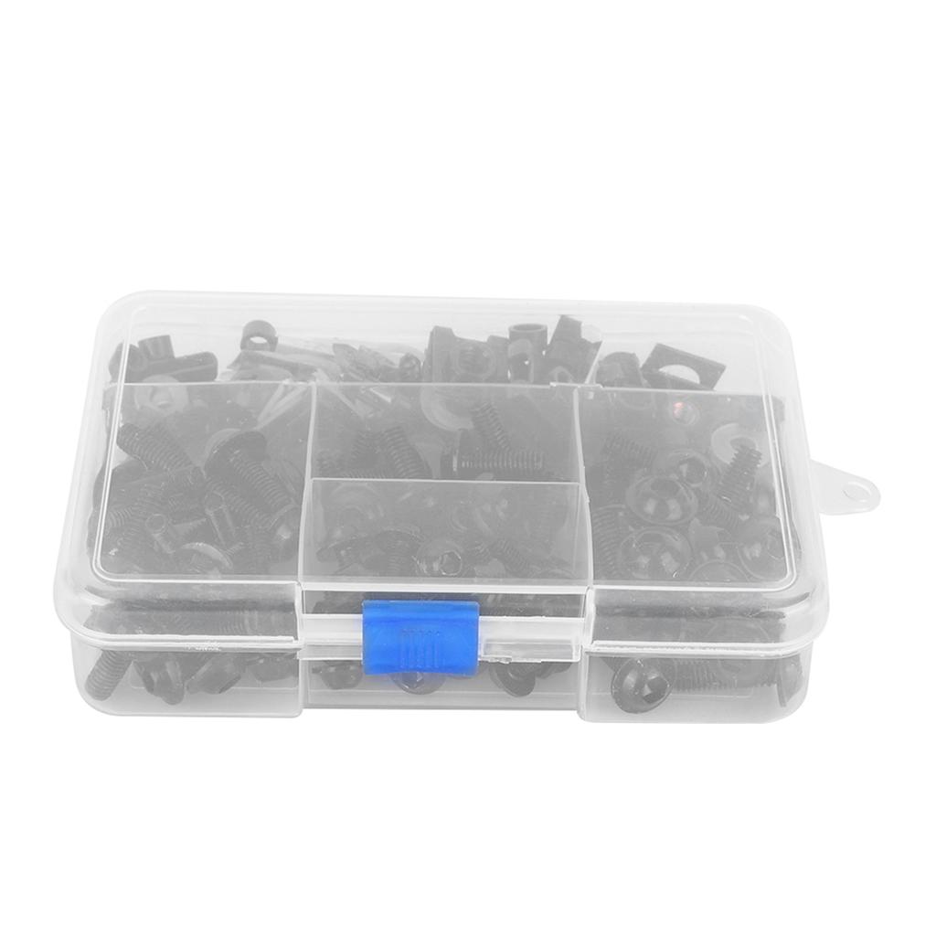 177pcs Motorcycle Screws Clip Fairing Bolt Universal M5 M6 Fit for Honda Sportbikes