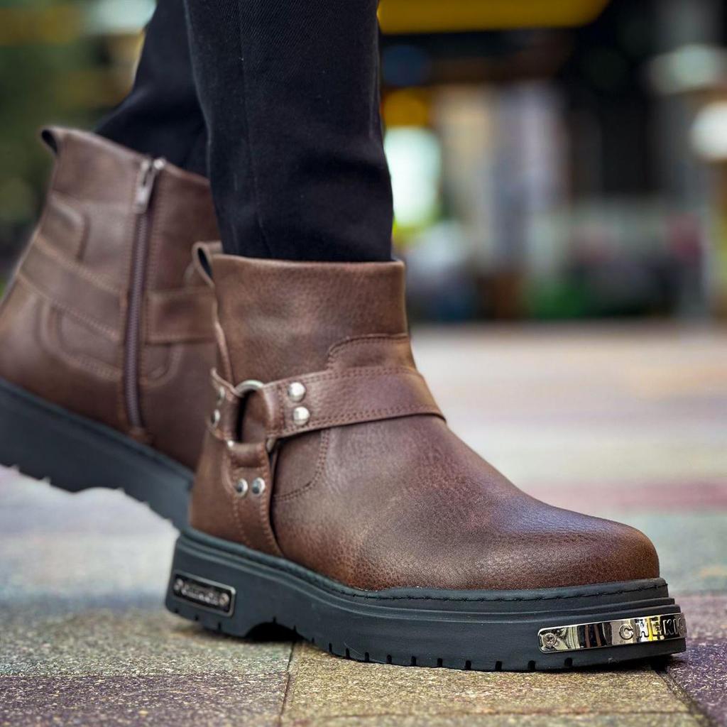 Chekich Оригинальные брендовые повседневные мужские ботинки черного цвета CST Yukon, мужские ботинки высокого качества CH227