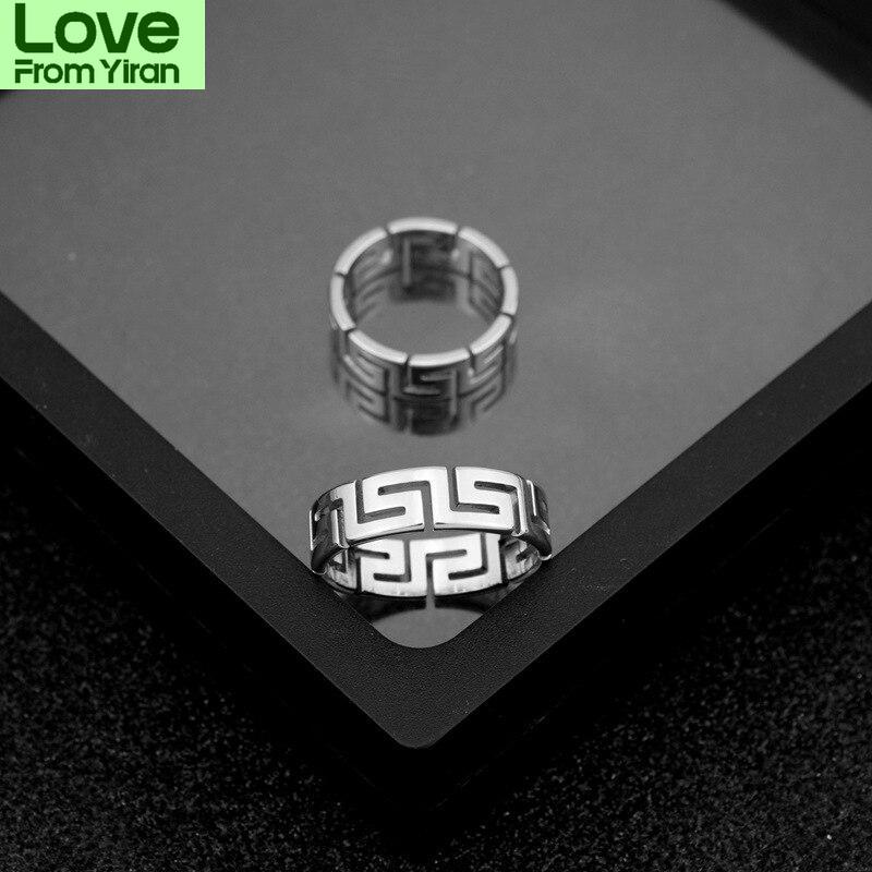 Great Wall Rings Bounce Men And Women Unisex Bulk Rings Wholesale Buddy Punk Hip Hop Rings Mens Rings Gothic Luxury Jewelry