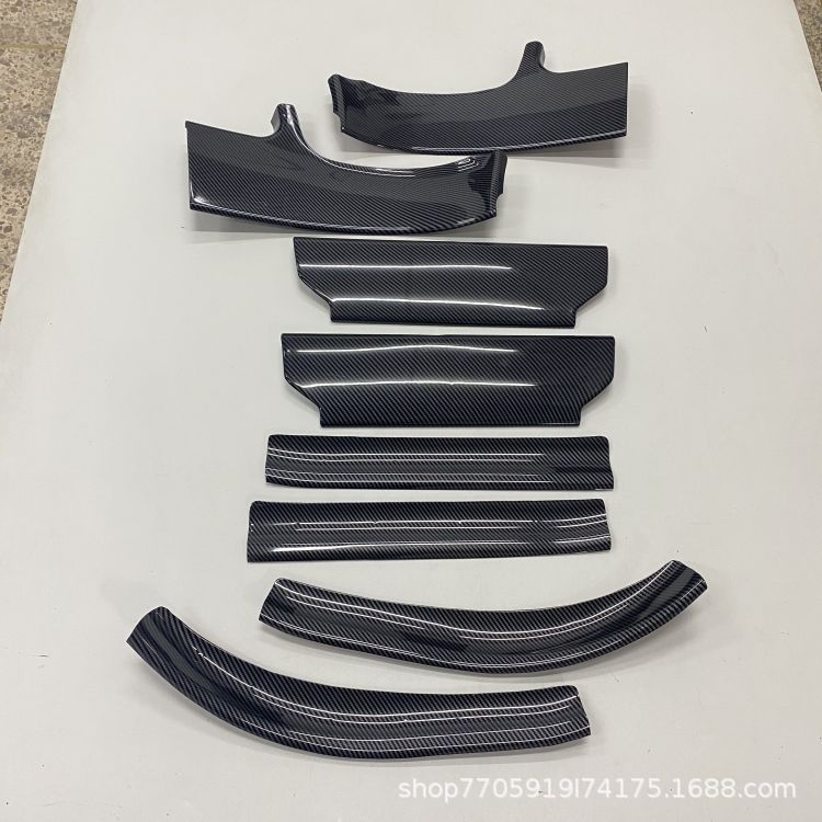 Land Rover Velar Carbon Fiber Pattern Welcome Pedals and Sill Strips for Interior & Exterior Protection