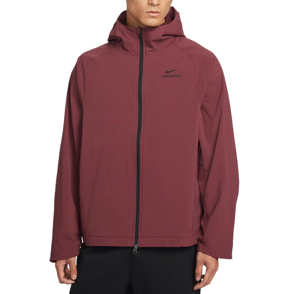 Nike Мужская дышащая теплая куртка на молнии Therma-Fit Adv Pro Octa для активного отдыха и спорта HV3798-619