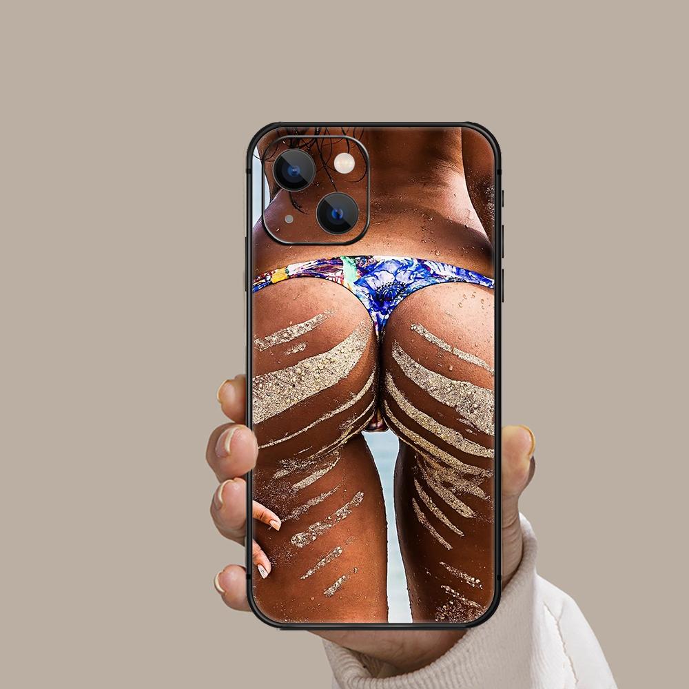 Женский чехол для телефона с сексуальной задницей и бикини для iPhone Samsung Galaxy Redmi Xiaomi Oppo OnePlus Note SA 7 8 9 10 11 12 13 14 20 21 22 23 53 54 Pro Ultra