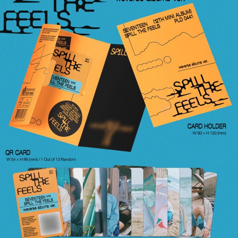 Seventeen   Spill The Feels 12th Mini Album  Weverse Albums Ver. 