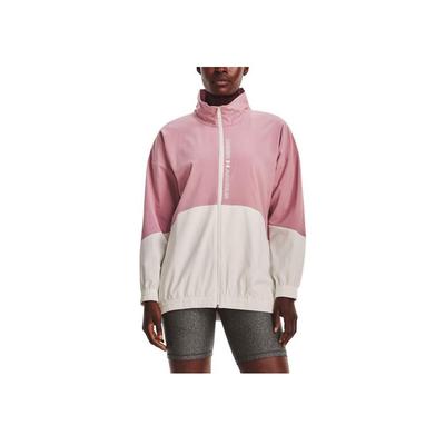 Спортивная куртка Color Block Woven Full Zip Training Retro, женские куртки, розовые 1369890-697