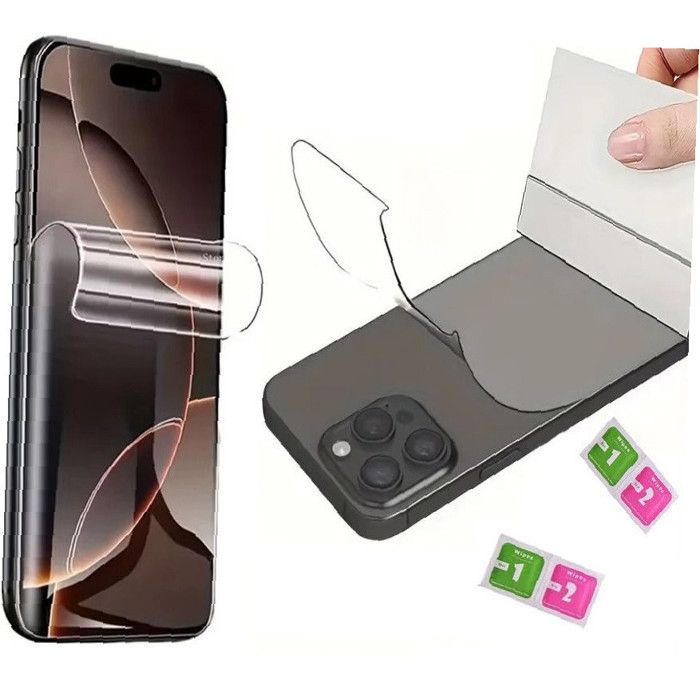 Protection complète avant et arrière Ailika Pour TELEPHONE Samsung Galaxy A35 5G – Film hydrogel double face transparent haute clart