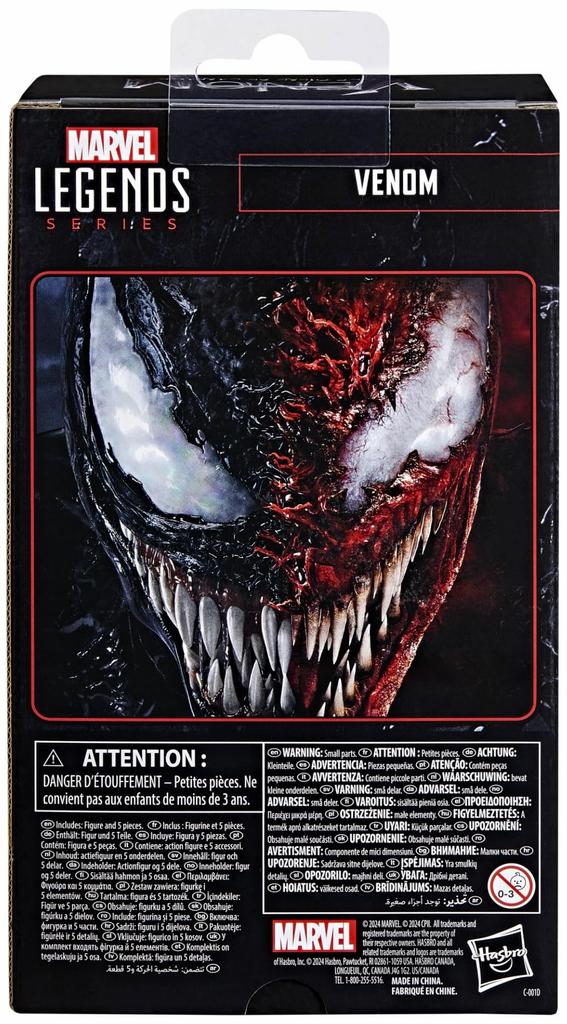 Hasbro VENOM/Let There Be Carnage Marvel Legends 6-inch Action Figure Venom 2024 Legends ML Movie Venom [Parallel Import]