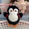 Penguin Plush Toy Keychain Cartoon Backpack Penguin Soft Stuffed Doll Pendant Car Key Ring Backpack Bag Decor Kid Gift