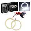 Grandview LED COB Squid Ring 90mm Headlamp White White with Cover Ballast Angel Eye