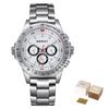 BERNY Quartz Watches for Men MIYOTA OS20 Multi-function Chronograph Sapphire Luminous Men Sport Watch Diving 10ATM Men Watches
