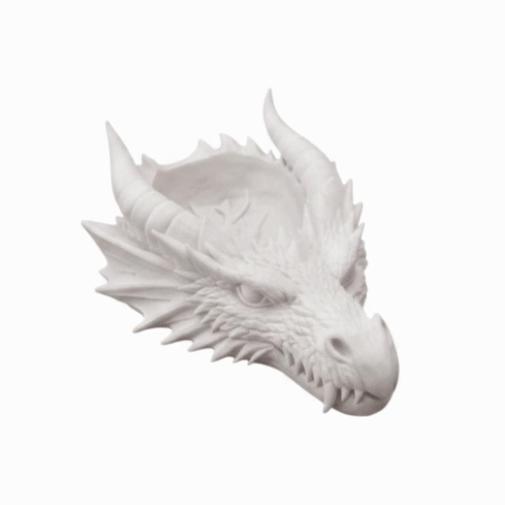 3D Print Dragon Head Storage Tray Funny Design Desktop Decor Organizer  Nightstand Decor