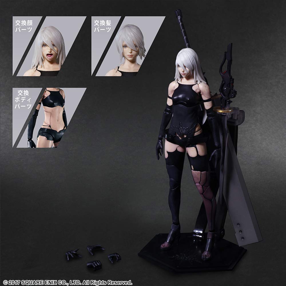 Automata PLAY ARTS Kai Type A 2 DX PVC Painted Movable Figure NieR <Yorha No. Version>