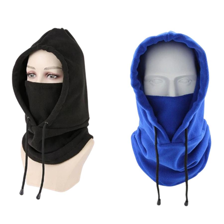 Warm Winter Cap Windproof Polar Cycling Balaclava Mask Adjustable Thermal Cold Proof Unisex Neck Cover Motocycle Ski Mask