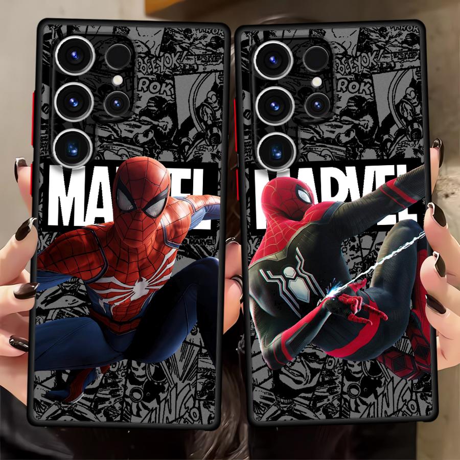 Чехол для телефона Spider-Man Heroes Return для Samsung Galaxy S26 S24 Plus S21 Note 20 10+ S20 S23 FE S22 S25 Ultra